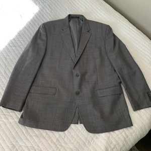 Men’s Gray Chaps Suit Jacket